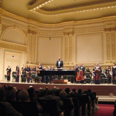 New England Symphony Orchestra, Carnegie Hall New York